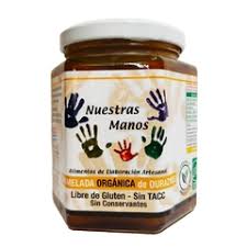 Mermeladas organicas nuestras manos x 400 grs - durazno