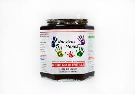 Mermeladas organicas nuestras manos x 400 grs - frutilla