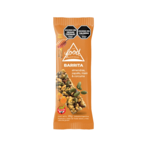 barrita de almendra girasol mani y pasas food alchimist x 28 gs