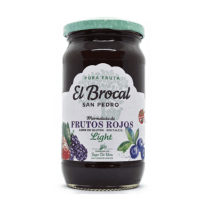 mermelada light de frutos rojos el brocal x 400 grs