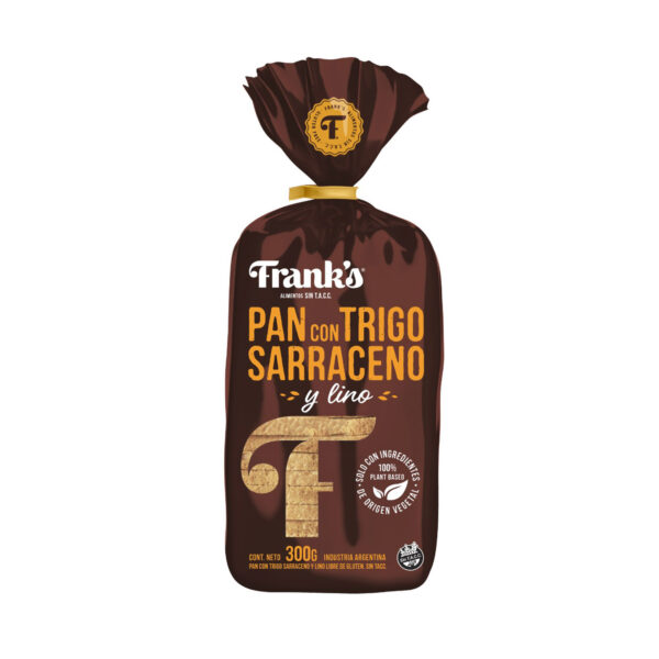 pan con trigo sarraceno franks x 500 grs