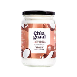 aceite de coco virgen chia graal x 660 grs