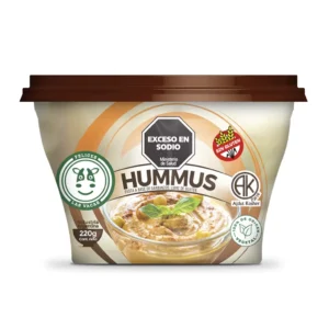 hummus de garbanzos felices las vacas x 230 grs