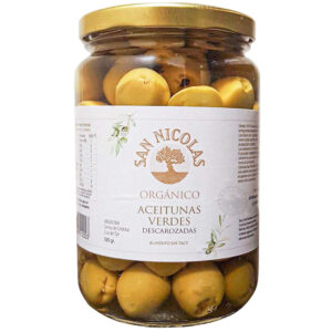aceitunas verdes descarozadas San Nicolás x 500 grs