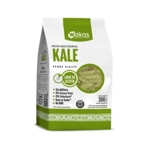 pasta seca multicereal penne rigate con kale Wakas x 250 grs