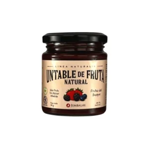 untable de fruta natural frutos del bosque jumbalay x 190 grs