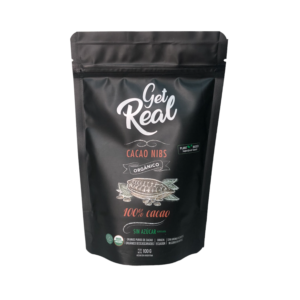 nibs de cacao organicos get real x 100 grs