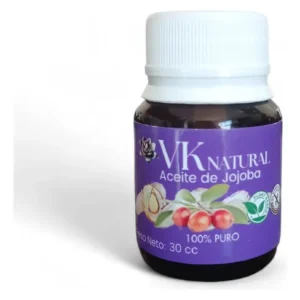aceite de jojoba 100% puro organico vk x 30 cc