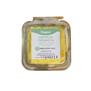 manteca organica chopped x 190 grs